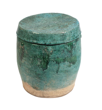 Load image into Gallery viewer, Ocean Glazed Jar