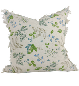 Ivy Botanical Linen Cushion