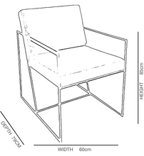 Load image into Gallery viewer, Bianco Leather Chair