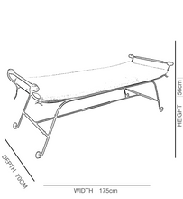 Load image into Gallery viewer, Tivoli Bench Seat Long