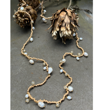 Load image into Gallery viewer, Pearl & Crystal Twisted Thread