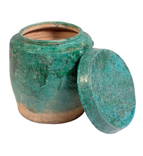 Load image into Gallery viewer, Ocean Glazed Jar