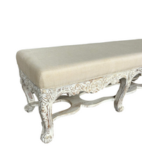 Load image into Gallery viewer, Gustavian Style Bench