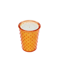 Load image into Gallery viewer, Hobnail Candle - Orange