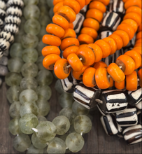 Load image into Gallery viewer, Kenya Barrel X Bead