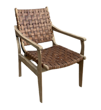 Load image into Gallery viewer, Teano leather Occasional Chair