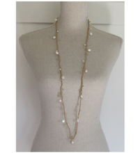 Load image into Gallery viewer, Pearl & Crystal Twisted Thread
