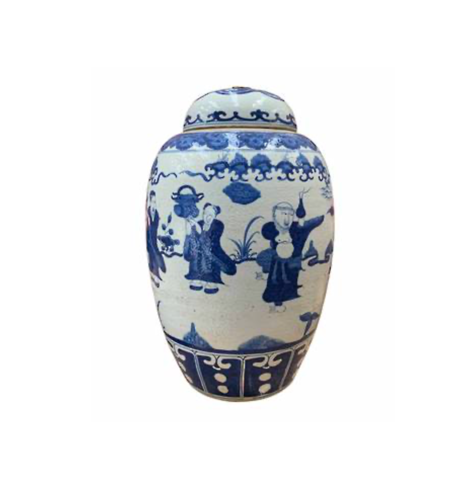 Ginger Jar Round / Metal Ring