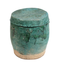 Load image into Gallery viewer, Ocean Glazed Jar
