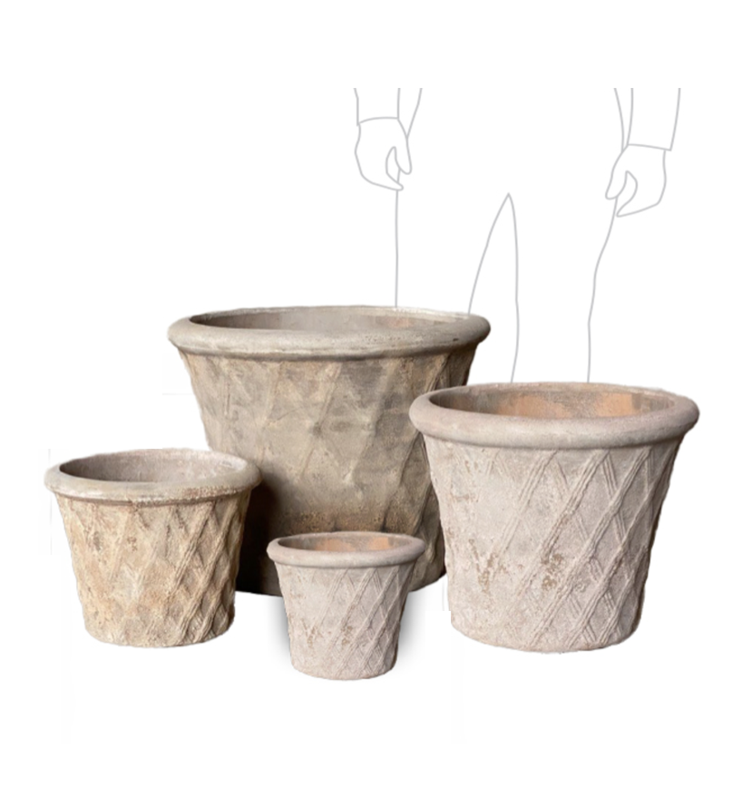 Lattice Garden Pot - XL