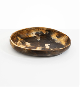 Earth Bowl Large Dark Horn