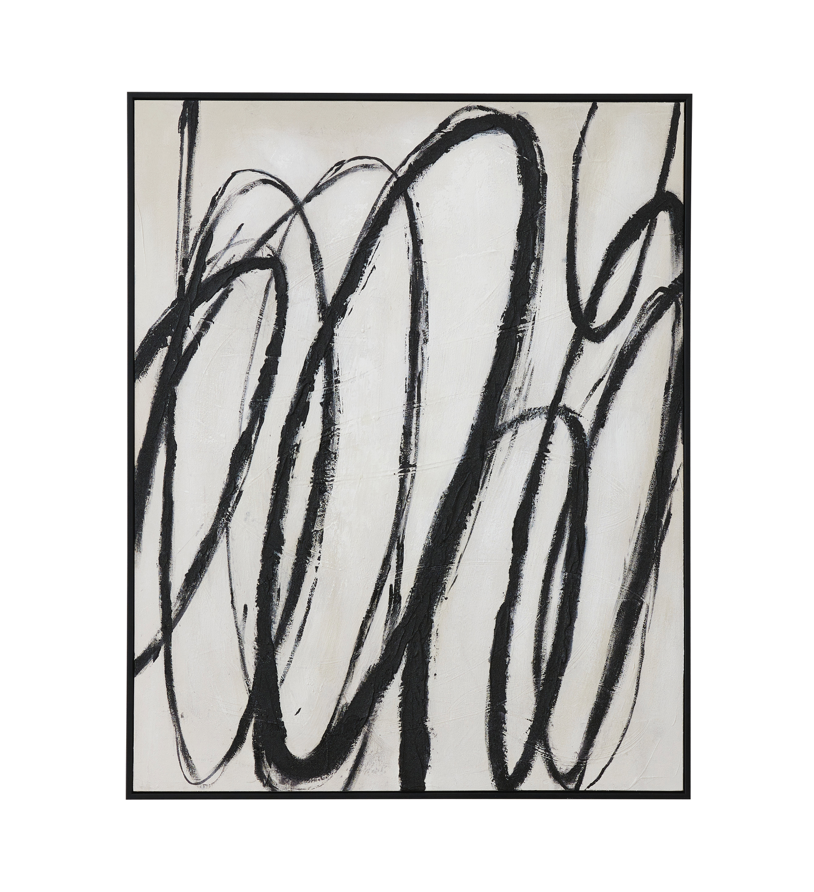 Kline Abstract Black