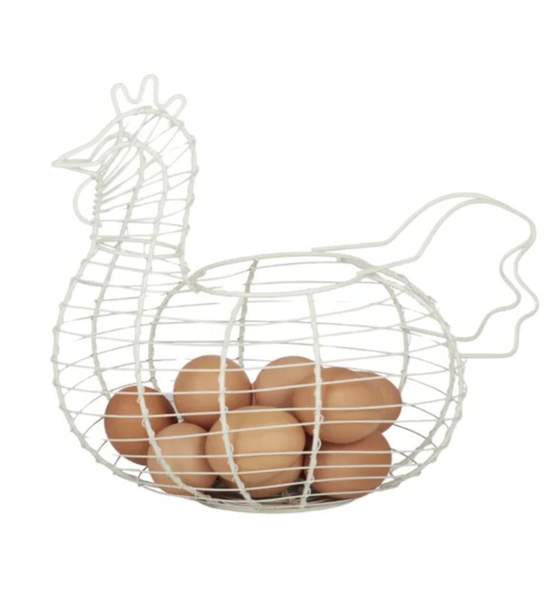 Chook Egg Holder White