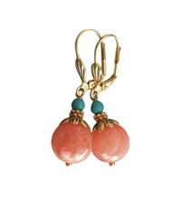 Load image into Gallery viewer, Agate Drop 18k Plated
