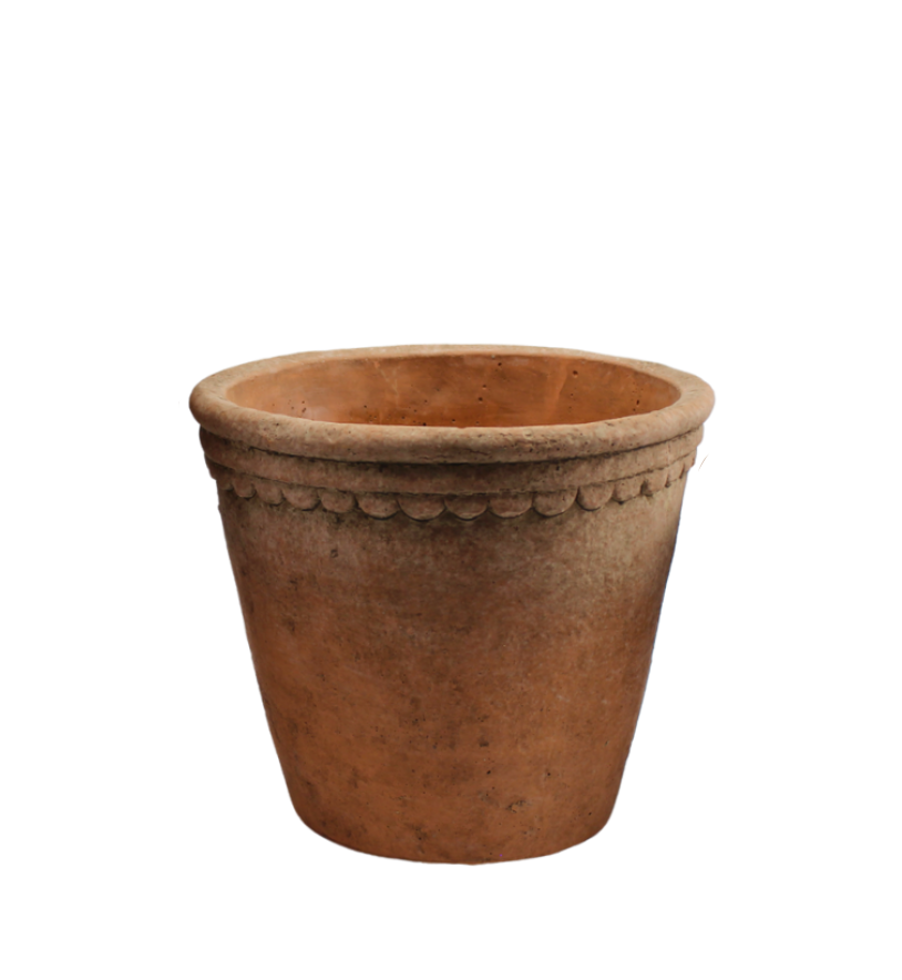 Scalloped Pot Medium