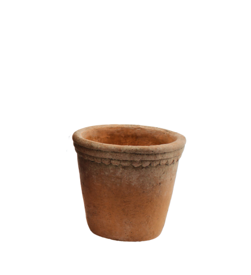 Scalloped Pot Small