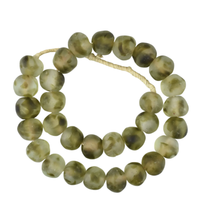 Load image into Gallery viewer, Kenya Jumbo Olive Glass

