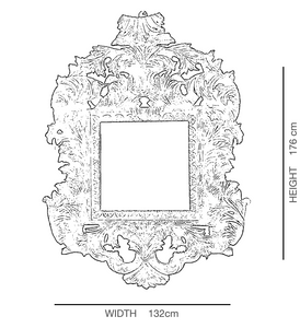 Monaco Rococo Mirror