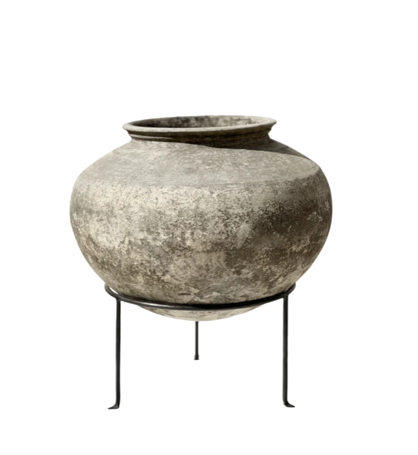 Clay Pot on Stand XLarge
