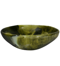 Load image into Gallery viewer, Large Salad Bowl Malachite
