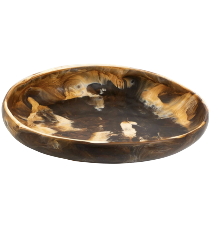 Earth Bowl Large Dark Horn