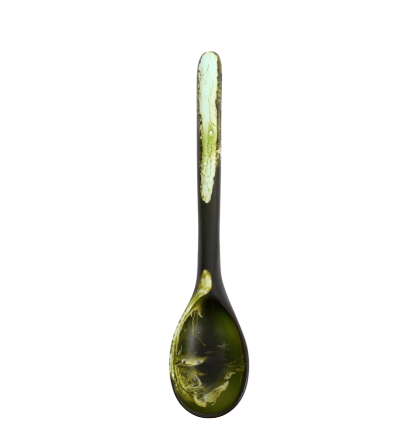 Stone Teaspoon Malachite