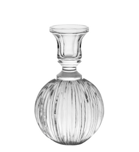 Bella Glass Candlestick Sm
