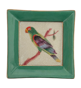 Porcelain Plate Bird