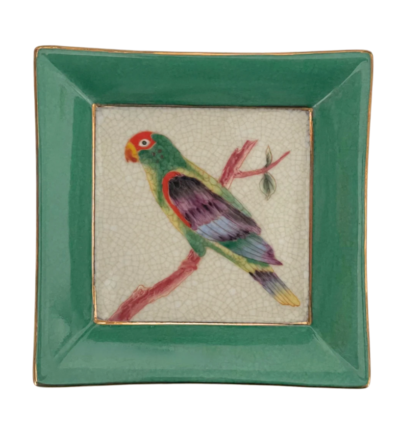 Porcelain Plate Bird