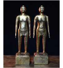 Load image into Gallery viewer, Bronze Acupuncture Statue
