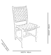 Load image into Gallery viewer, Teano Leather Chair
