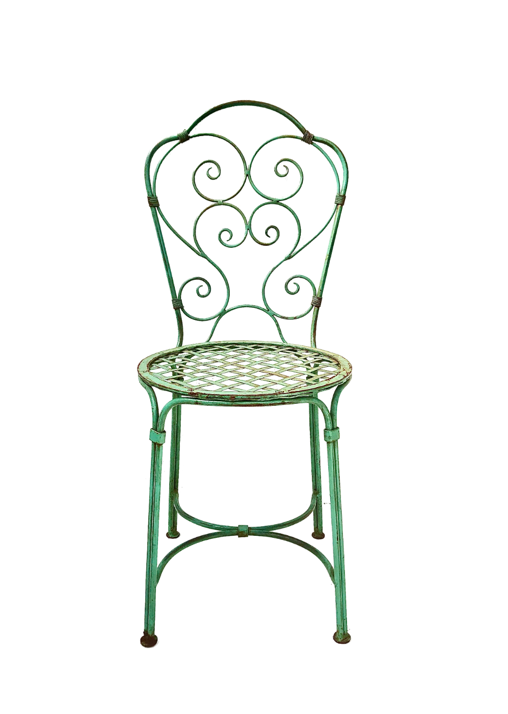 Green Lattice Garden Chair