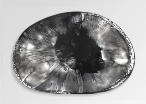 Temple Platter Black Marble