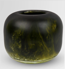 Load image into Gallery viewer, Atelier Boulder Vase Malachite
