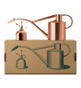 Copper Watering Set
