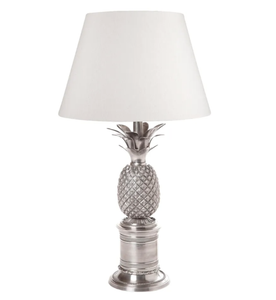 Bermuda Lamp with White Shade