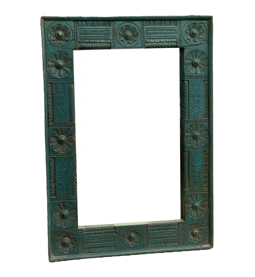 Ranchi Carved Mirror