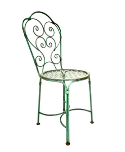 Green Lattice Garden Chair
