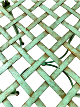Load image into Gallery viewer, Green Lattice Garden Chair
