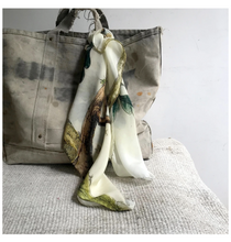 Load image into Gallery viewer, John Derian Silk Scarf Titmouse
