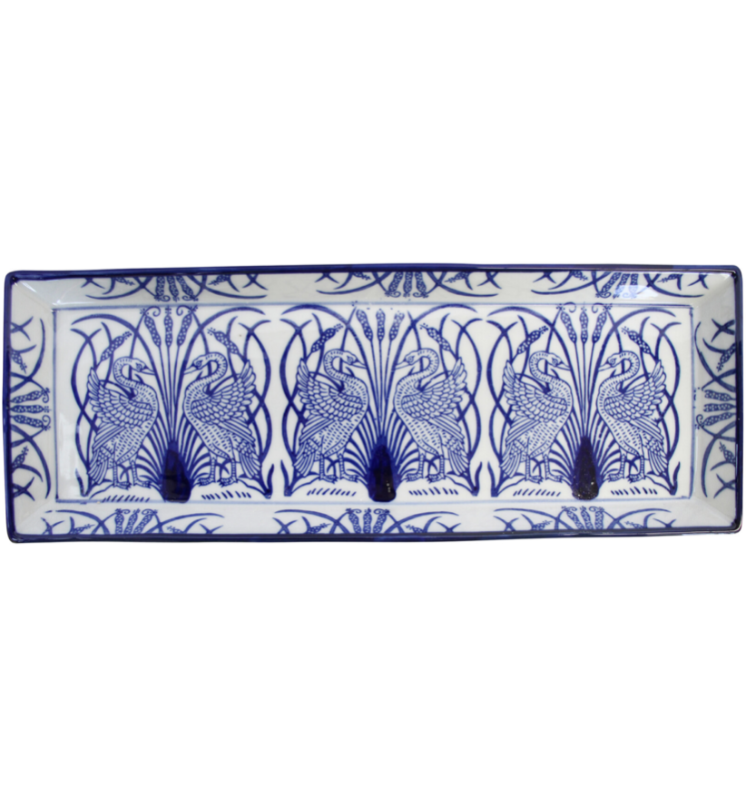 Parterre Plate - Swan
