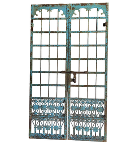 Blue Metal Gates