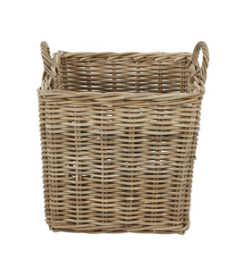 Rattan Basket Square - Medium