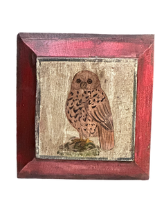 Vintage Brown  Owl