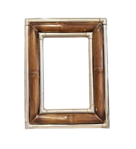 Bamboo Frame Silver Large