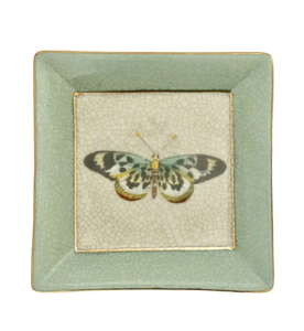 Porcelain Plate Mariposa