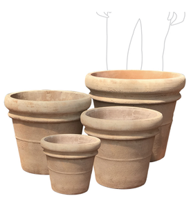 Rolled Rim Planter Small