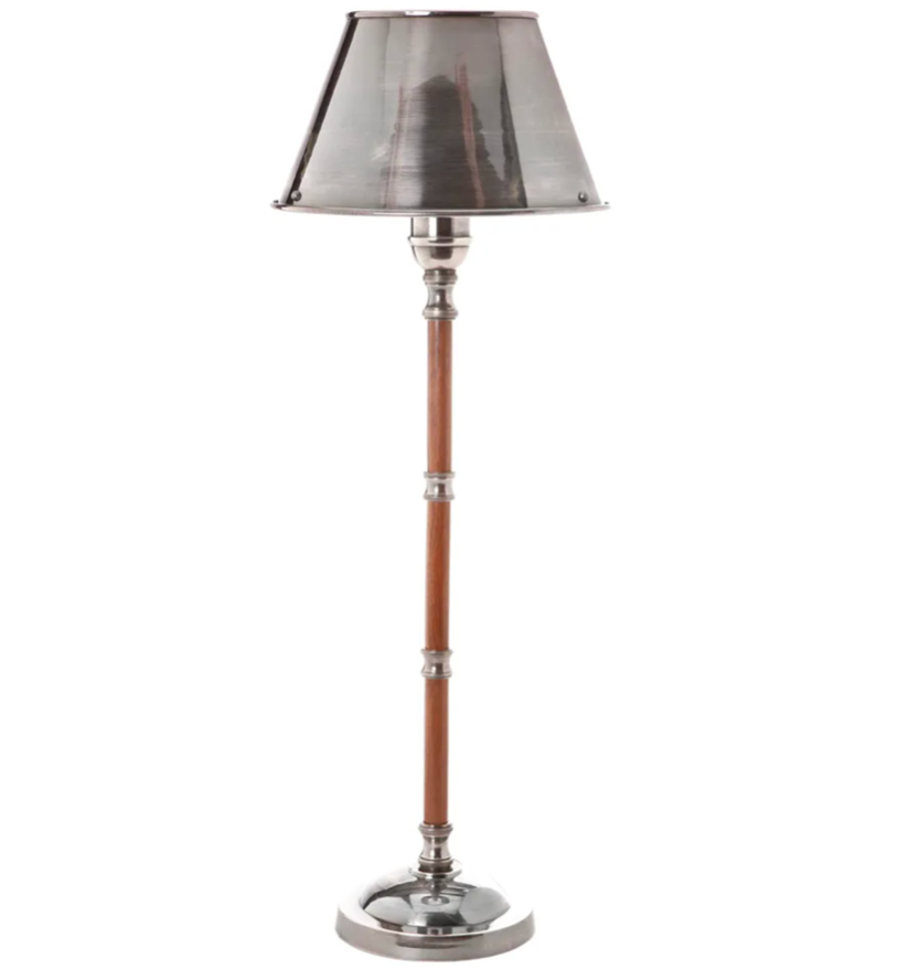 Detroit Silver Lamp Large