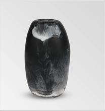 Load image into Gallery viewer, Pebble Vase Light Black Marble
