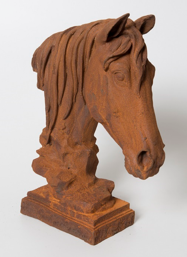 Horse Sculpture Cast Iron